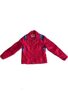 Vintage Red Topher Ski Jacket | Size Large